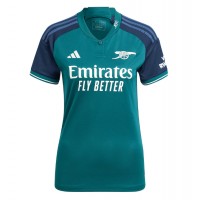 Camisa de Futebol Arsenal Fabio Vieira #21 Equipamento Alternativo Mulheres 2023-24 Manga Curta